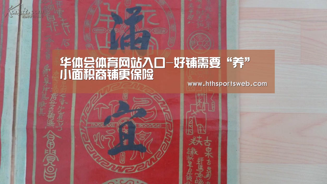 华体会体育网站入口-好铺需要“养”小面积商铺更保险(图1) 华体会体育网站入口